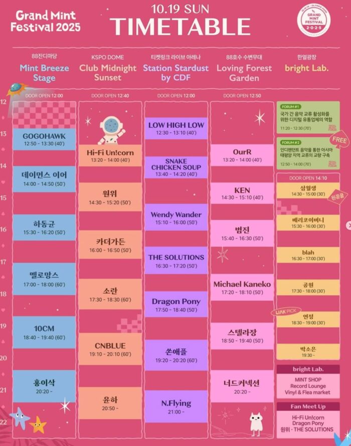 2025 그랜드민트페스티벌